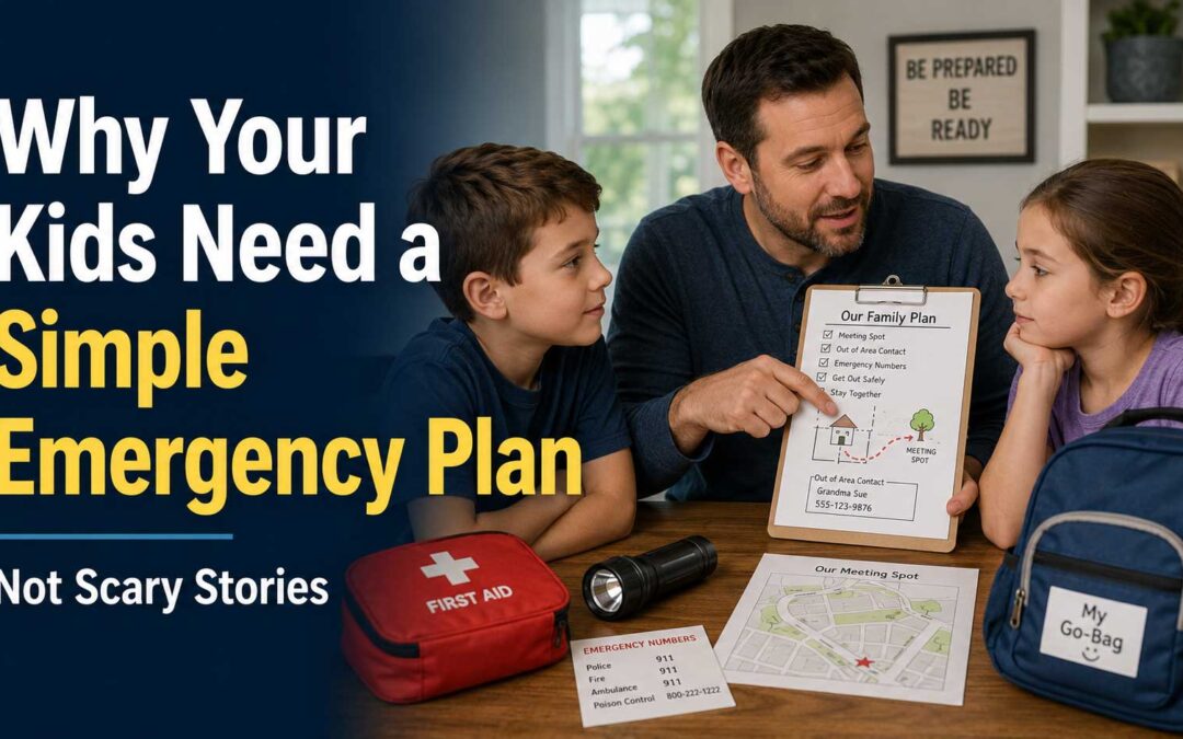 Why Your Kids Need a Simple Emergency Plan